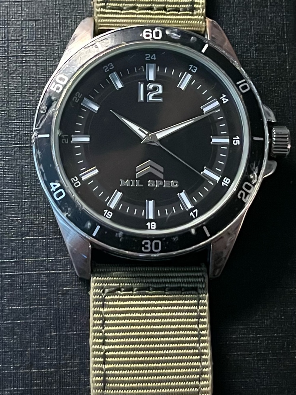 Mil- Spec field watch. Big 44mm